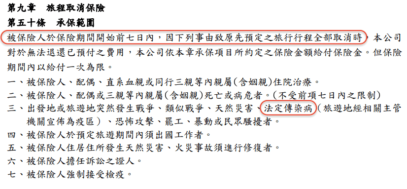 武漢肺炎, 旅遊不便險, 旅平險, 國泰產物, 行程取消